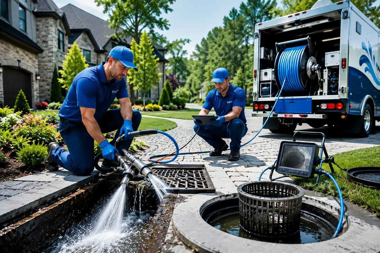 Local outdoor drain cleaning professionals in Midland, IN