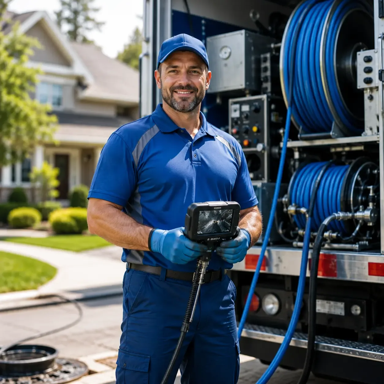 Local outdoor drain cleaning specialists in Midland, IN